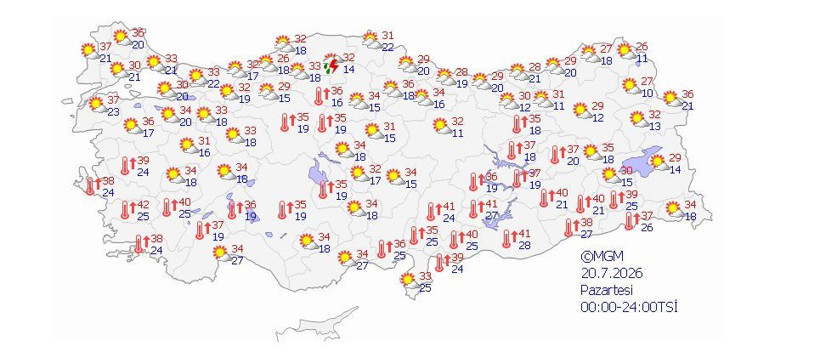 Meteoroloji gün gün uyardı: Gök gürültülü sağanak yağışlar geliyor - Resim: 2