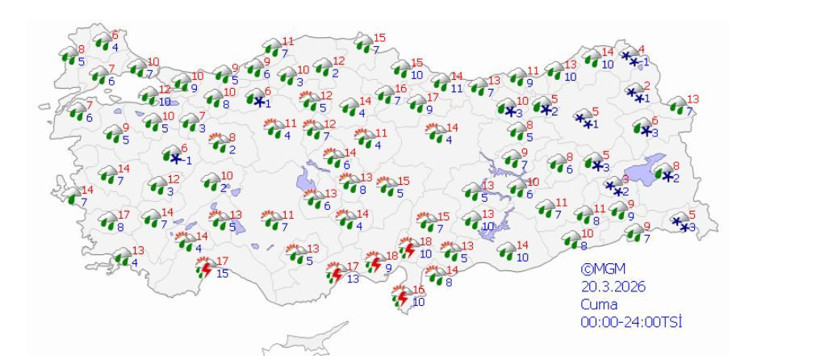 Meteoroloji bayram uyarısını verdi: Çok şiddetli sağanak ve kar geliyor - Resim: 3