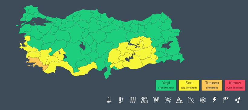 Meteoroloji 19 il için uyardı: İstanbul’da akşam saatlerinde kuvvetli yağış bekleniyor - Resim : 2