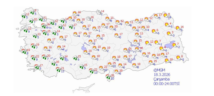 Meteoroloji tarih vererek uyardı: Çok şiddetli kar ve sağanak geliyor - Resim: 3