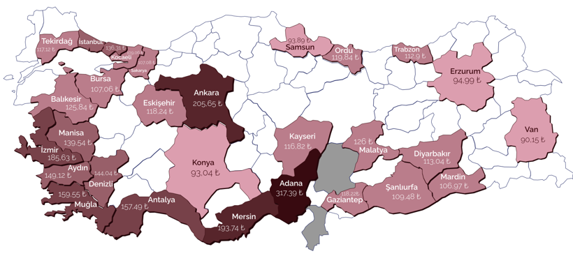 Dışarda yiyemediğinizi evde hiç tüketemiyorsunuz: İşte Türkiye'nin lahmacun haritası - Resim : 4