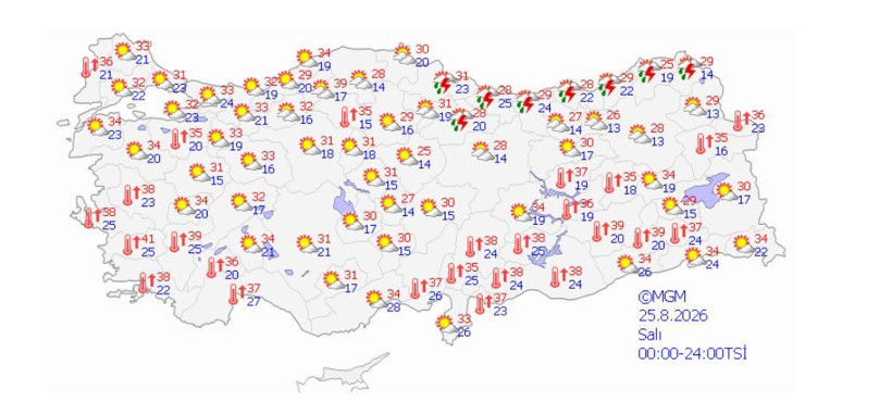 Meteoroloji tarih vererek uyardı: Gök gürültülü sağanak yağış çok sert geliyor - Resim: 6