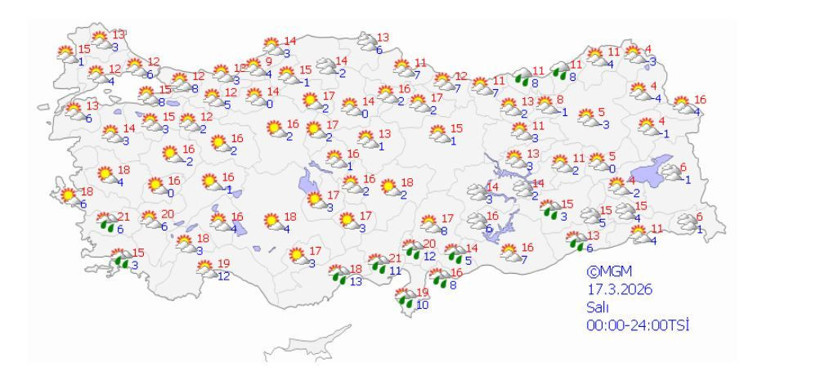 Meteoroloji tarih vererek uyardı: Çok şiddetli kar ve sağanak geliyor - Resim: 2