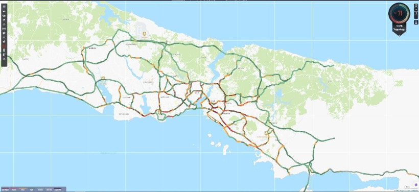 İstanbul güne trafik çilesiyle başladı: Yoğunluk yüzde 71'e ulaştı - Resim: 7