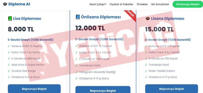 Sahte diploma çetesi geri döndü: İşte yeni yöntemleri - Resim : 3