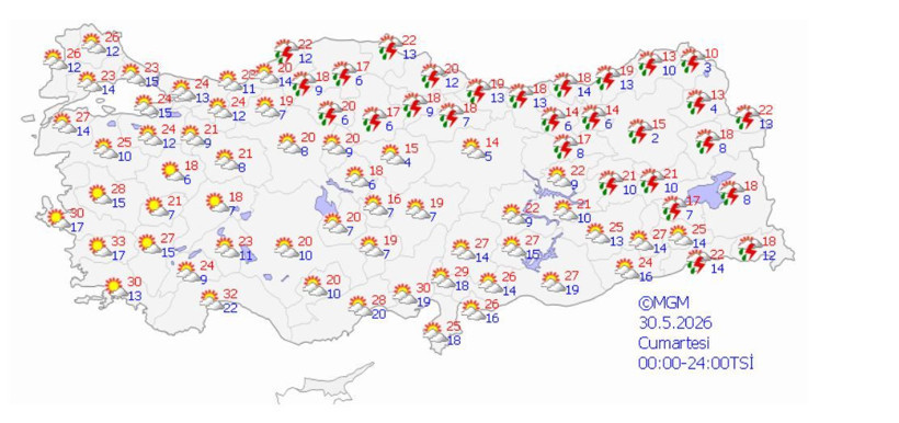 Meteoroloji tarih vererek uyardı: Gök gürültülü sağanak Türkiye'yi vuracak - Resim: 4