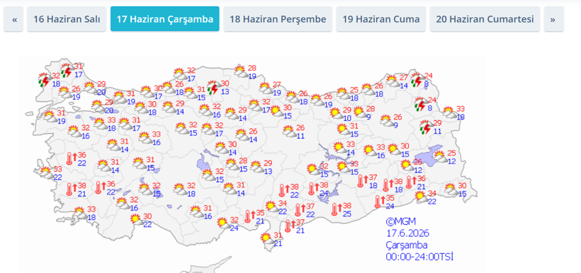 Meteoroloji tarih verdi: Gök gürültülü sağanak yağışlar yurdu esir alacak - Resim: 6