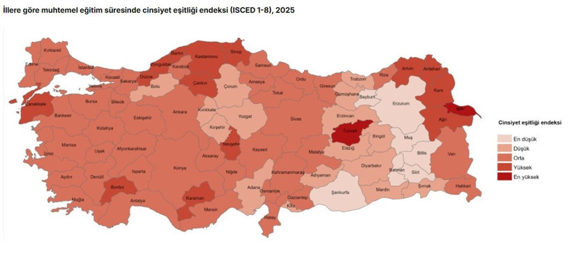 Türkiye'de eğitim düşüşte: TÜİK zirvede ve dipte olan illeri açıkladı - Resim : 5