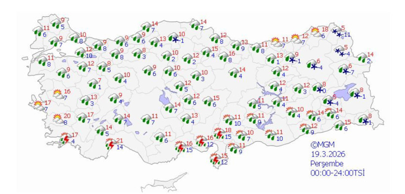 Meteoroloji tarih vererek uyardı: Çok şiddetli kar ve sağanak geliyor - Resim: 4