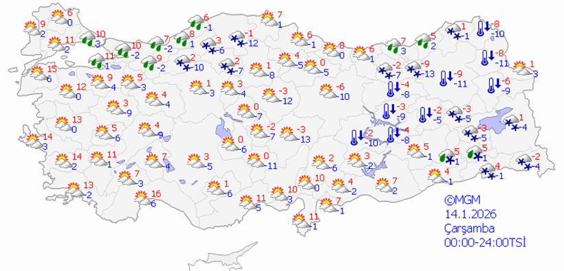 Yola çıkacaklar dikkat: Buzlanma alarmı - Resim: 9