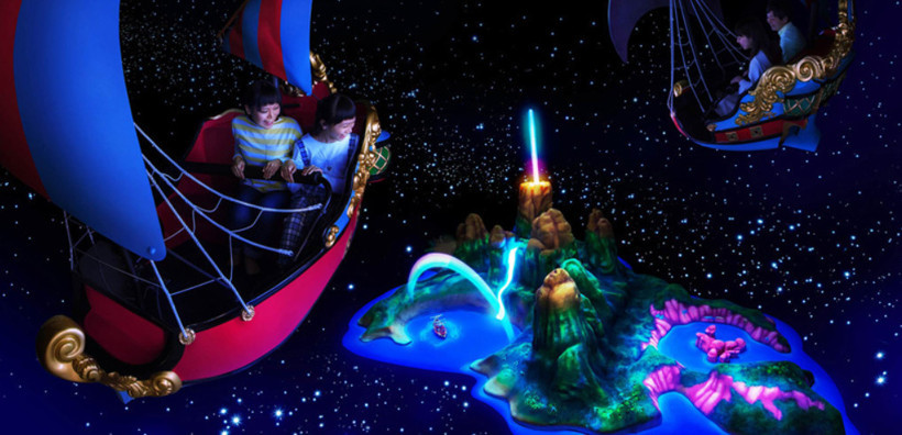Tokyo’da 43 yıllık eğlence parkı Peter Pan's Flight bir aylığına ziyaretçilere kapanacak - Resim : 1