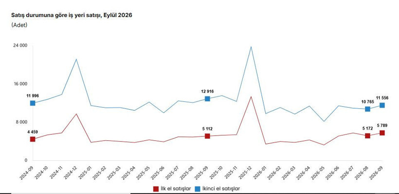 Konut satışları eylülde yüzde 9,3 azalarak 142 bin 390 oldu - Resim : 5