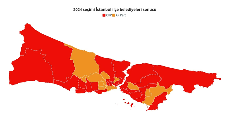 AK Parti İstanbul'u aldı: Harita yeniden çizildi - Resim: 2