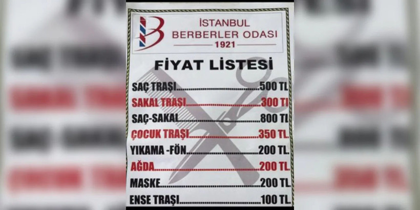 Berber fiyatlarına cep yakan zam! - Resim : 1