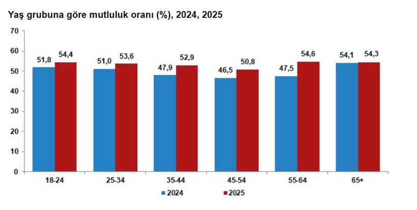 TÜİK açıkladı: Hayat pahalılığına rağmen yüzde 53,3 mutlu - Resim : 3
