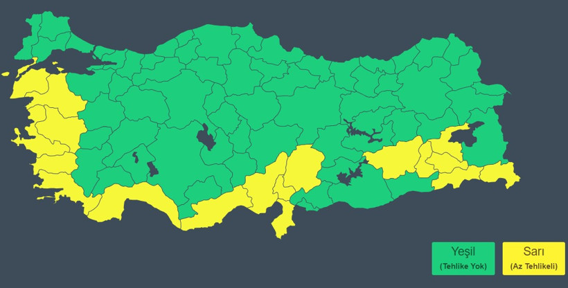 Meteoroloji'den sağanak uyarısı: 18 il i&ccedil;in sarı kod - Resim : 1