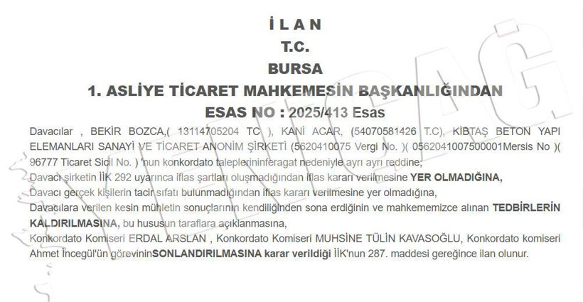 KİBTAŞ iflas davasında karar çıktı - Resim: 8