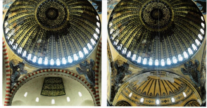 Ayasofya'da tarihi restorasyon: Çelik platform - Resim: 10