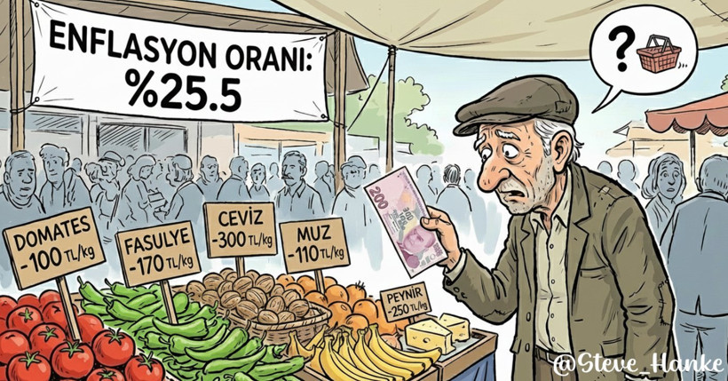 Steve Hanke’den Türkiye analizi: Enflasyon Erdoğan'ın aşil topuğu - Resim : 1
