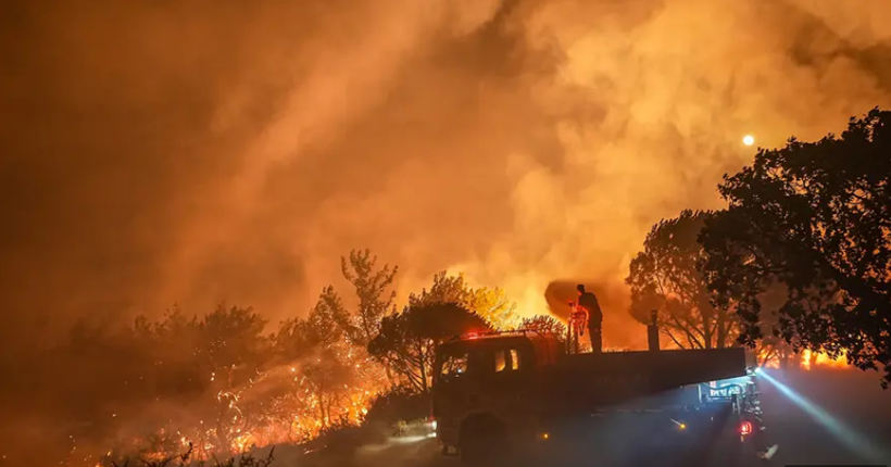 Balıkesir'de 3 gündür devam eden yangının sebebi belli oldu: 2 kişi tutuklandı - Resim : 1