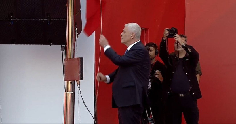 Dervişoğlu: Bu af yasası Türk milletinin infazıdır: İYİ Parti'den 'Bayrak açıyoruz' mitingi - Resim : 3