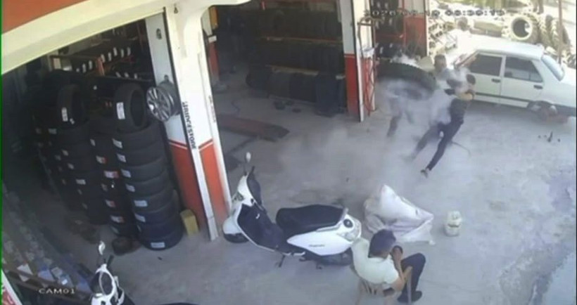 Bir anda bomba gibi patladı: Ecel teğet geçti - Resim: 4