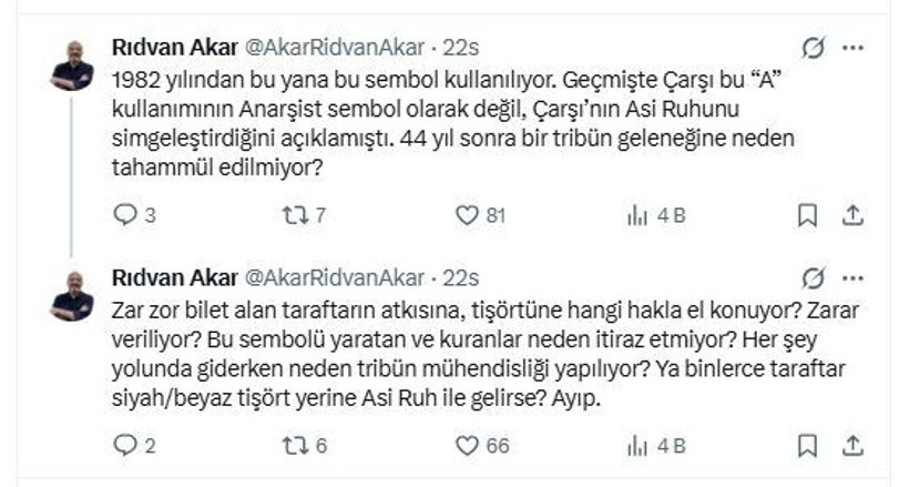 Tüpraş Stadyumu’nda 'çArşı' krizi: Beşiktaş taraftarına kendi evinde sansür - Resim : 3