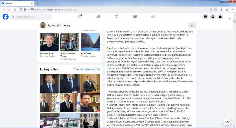 Skandal rektör: TBMM'ye ve cumhuriyete hakaretler... Süreç bitmeden atayacağı isimleri ilan etti - Resim : 2