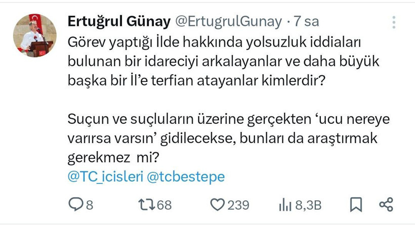 Eski bakandan yolsuzluk sorusu - Resim : 1