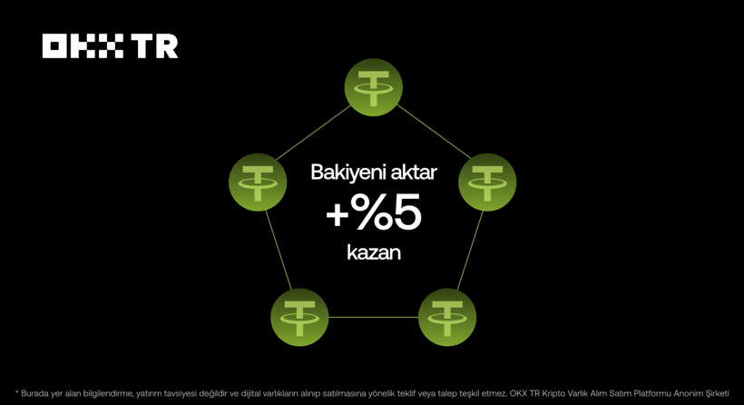 Varlıklarını OKX TR&rsquo;ye taşıyanlara %5 &ouml;d&uuml;l - Resim : 1