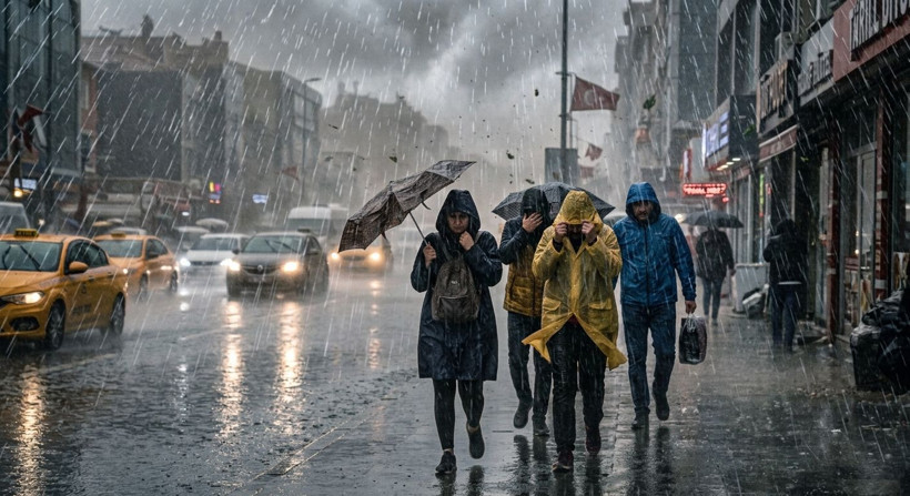 Meteoroloji il il uyardı: Kuvvetli rüzgar ve gök gürültülü sağanak yağış geliyor - Resim: 29