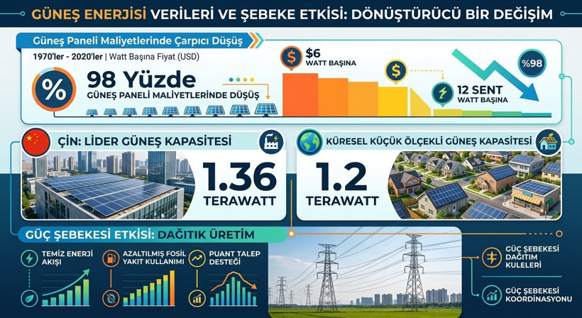 Çin üretti fiyat çakıldı: Güneş enerjisinde tarihi düşüş - Resim : 1