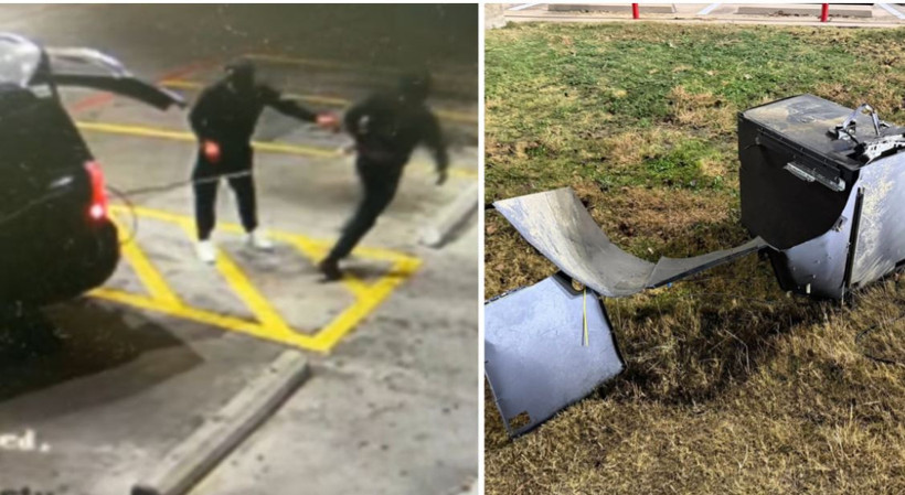 Hırsızların g&ouml;z&uuml; d&ouml;nd&uuml;! Market harabeye d&ouml;nd&uuml;: Korkun&ccedil; g&ouml;r&uuml;nt&uuml;ler kameraya takıldı - Resim : 2