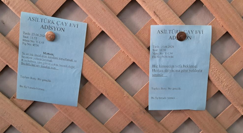 Çay işletmecisi, milyonlara böyle ulaştı: Adisyonlar insanların gününü güzelleştirdi - Resim: 4