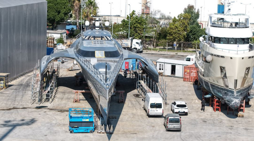 Dalgalara meydan okuyan Galaxy yatlar Antalya’ya indi: Dünya’da sadece iki tane - Resim : 4