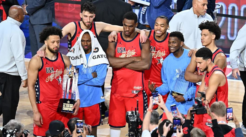 NBA All-Star'ın kazananı belli oldu... İşte Alperen Şeng&uuml;n'&uuml;n performansı - Resim : 2