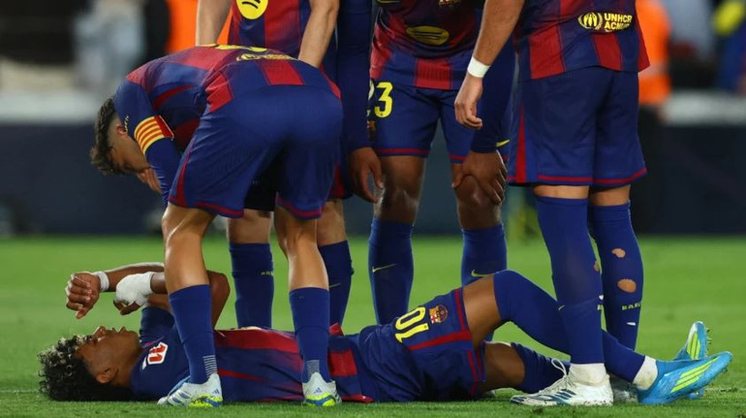 Katalan devinde Lamine Yamal şoku: Golünü attı, sakatlandı, Dünya Kupası tehlikeye girdi - Resim : 1