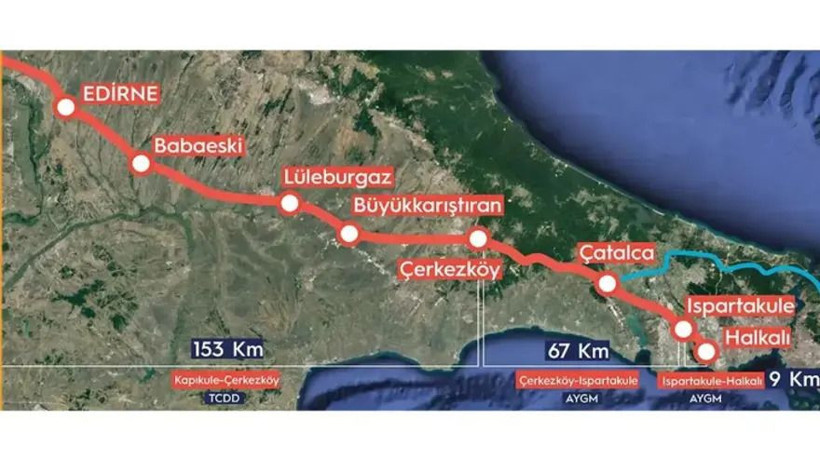 İstanbul'dan seyahat 1 buçuk saate düşecek...Uraloğlu, hızlı tren hattı için tarih verdi - Resim: 9