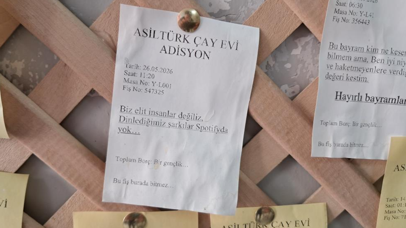Çay işletmecisi, milyonlara böyle ulaştı: Adisyonlar insanların gününü güzelleştirdi - Resim: 3