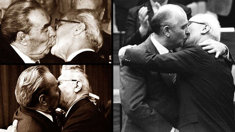 Berlin Duvarı önünde öpücük partiyi karıştırdı: AKP'li meclis üyesi Mehmet Ergüneş eşiyle dudak dudağa! - Resim: 15