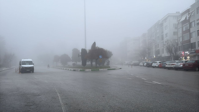 Trakya’yı beyaz örtü sardı: Görüş mesafesi 30 metreye düştü… - Resim: 3