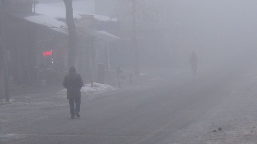 Kars’ta göz gözü görmüyor: Kale kayboldu… Görüş mesafesi 5 metre - Resim: 14