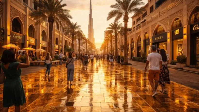 Adım başına 5 bin dolar! Dubai, dünyanın ilk Altın Sokağı’nı inşa ediyor - Resim: 2