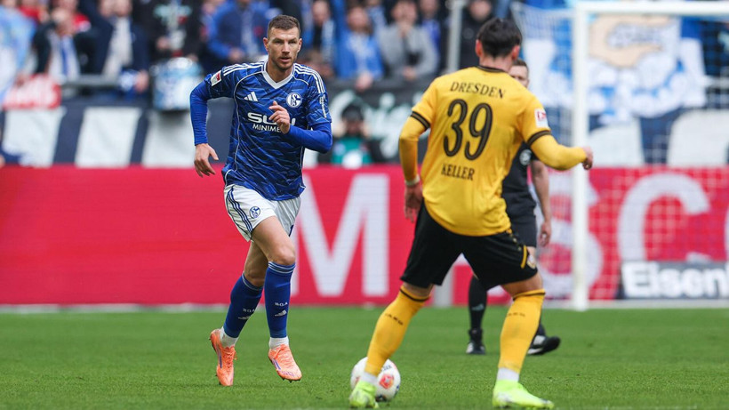 Edin Dzeko’nun golleri yetmedi: Dynamo Dresden Schalke 04’e kabusu yaşattı - Resim: 3
