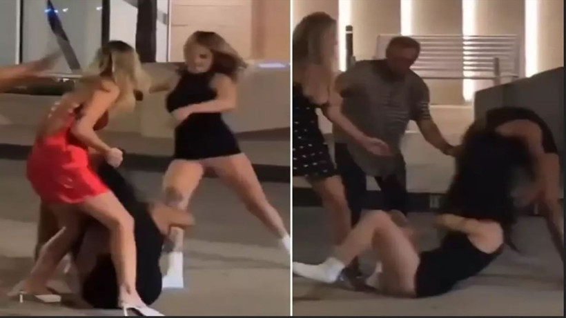 Viral görüntülerdeki TikTok fenomenleri değilmiş! Dubai’de saç saça baş başa dediler ama… - Resim: 10