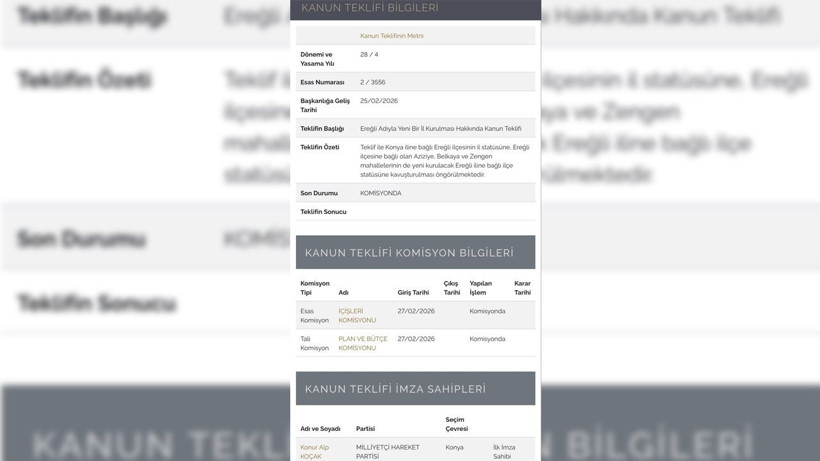 Türkiye haritası değişiyor; MHP'li vekilin kanun teklifi Meclis'te - Resim: 6