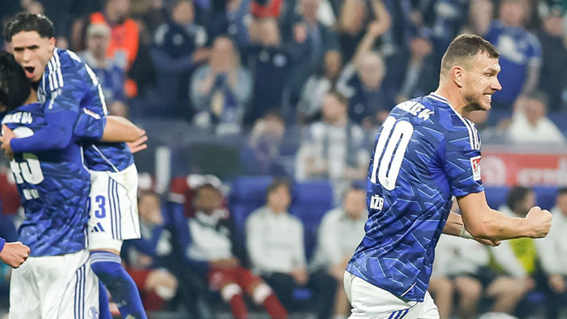 Bundesliga yolunda Schalke'yi sırtlayan Dzeko Almanya'da ikinci baharını yaşıyor - Resim: 1