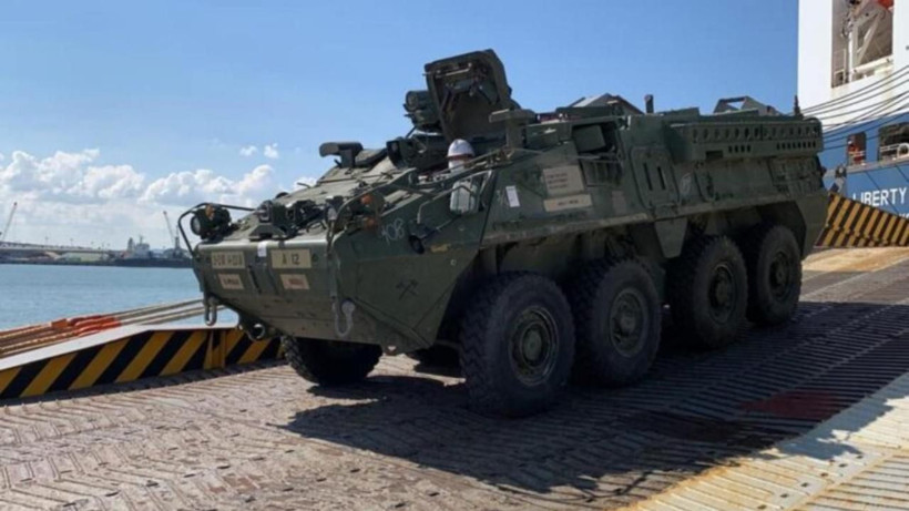 Uzak Doğu’da askeri hareketlilik: ABD Güney Kore’ye Stryker zırhlı araç gönderdi - Resim: 1