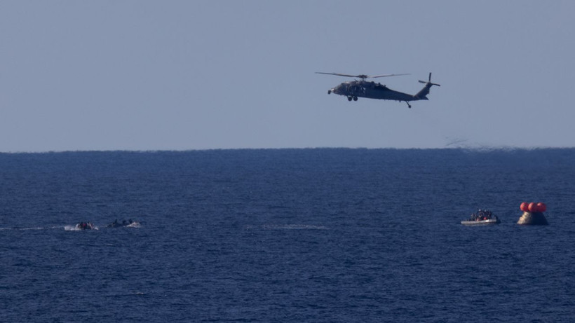Tarihi görev sona erdi: Dünya'ya indiler… Herkes nefesini tutarak izledi - Resim: 3