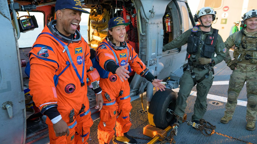 Tarihi görev sona erdi: Dünya'ya indiler… Herkes nefesini tutarak izledi - Resim: 11